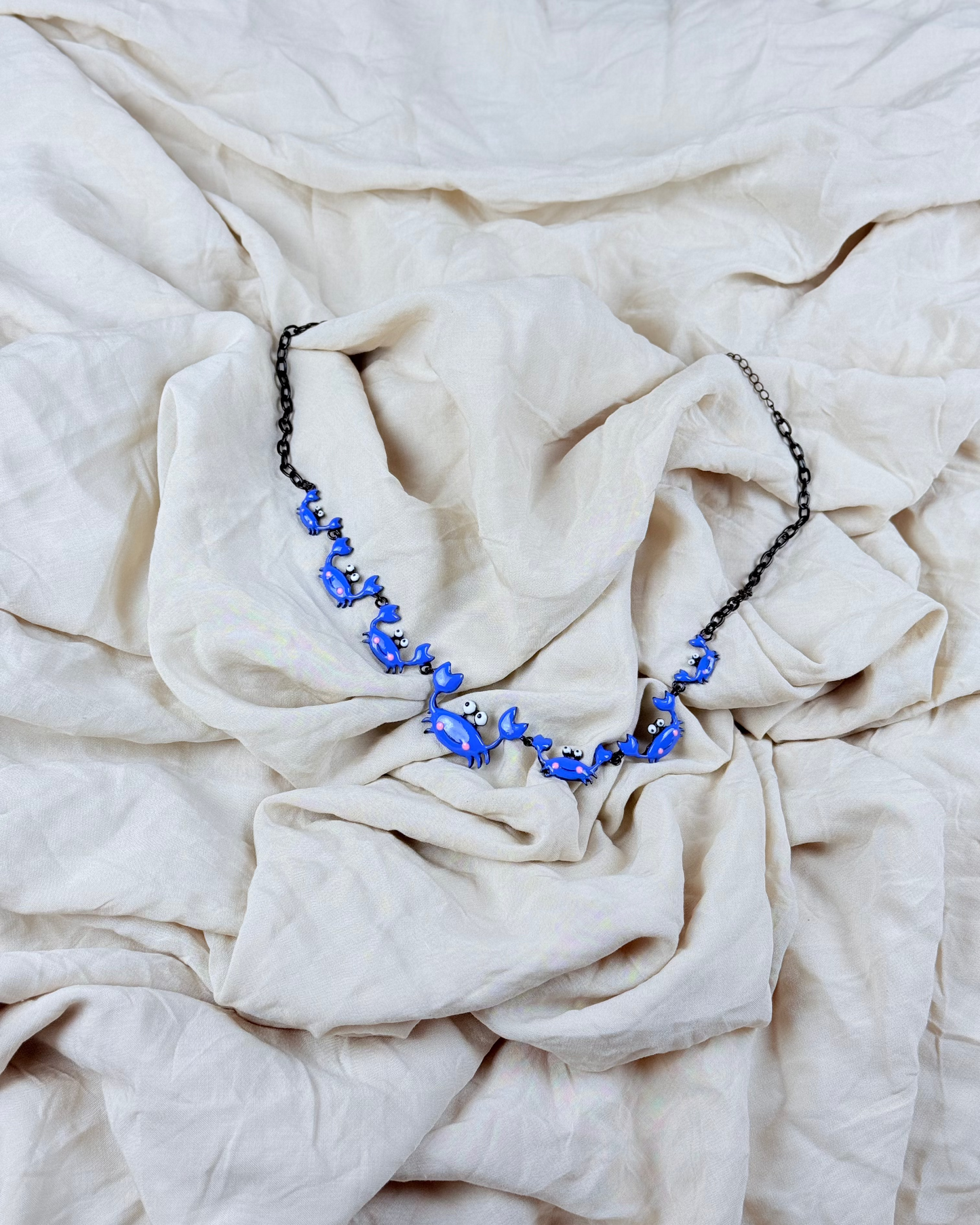 Collar Cangrejos Azules