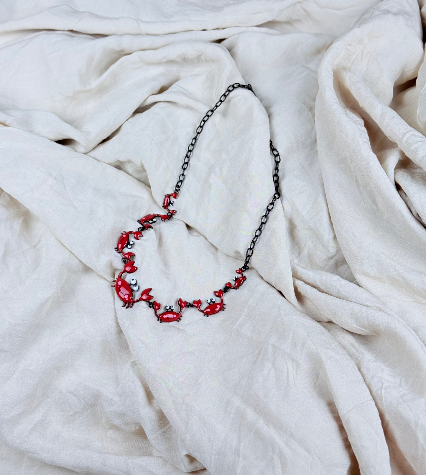 Collar Cangrejos Rojos