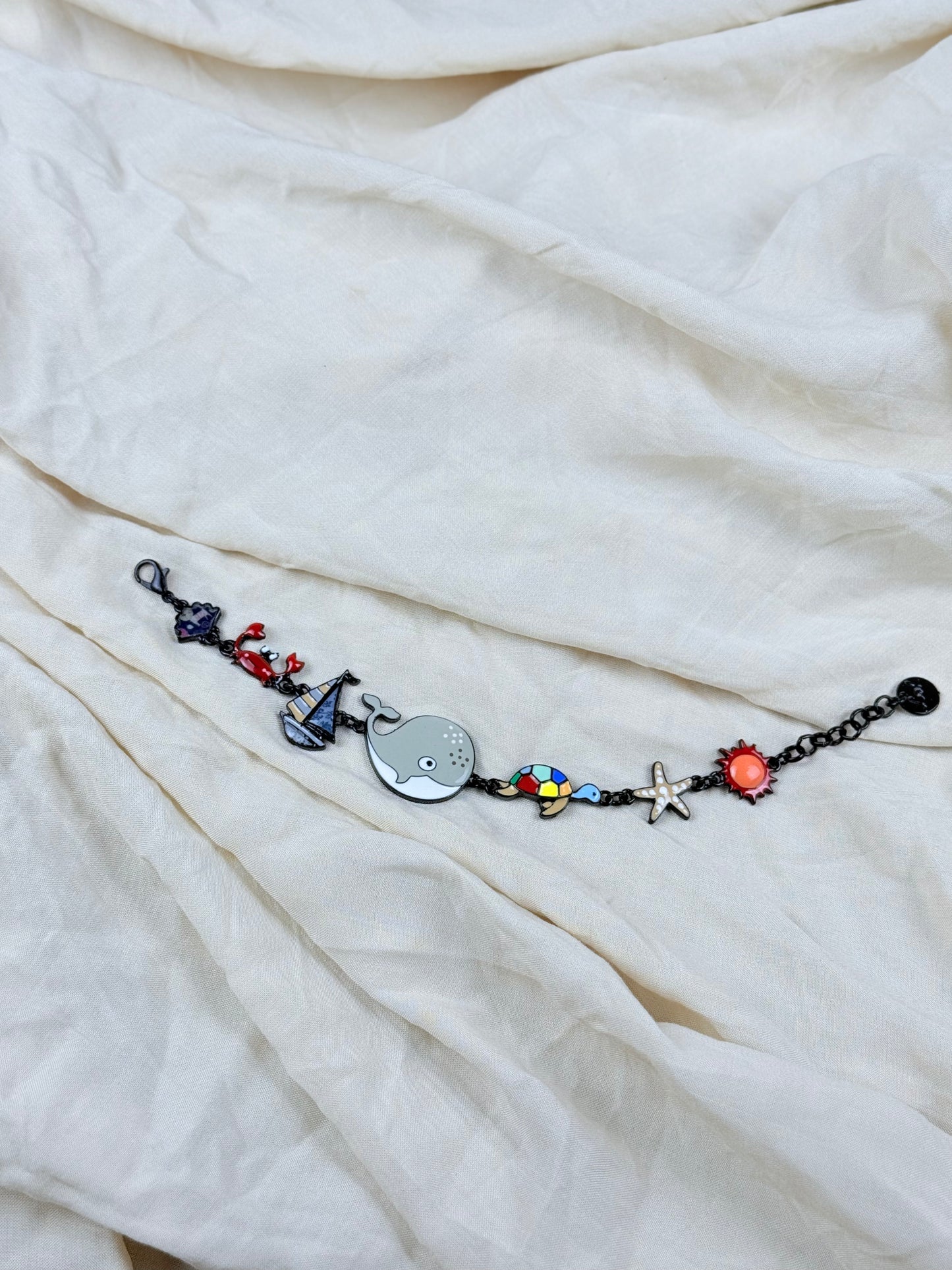 Pulsera Ballena Gris