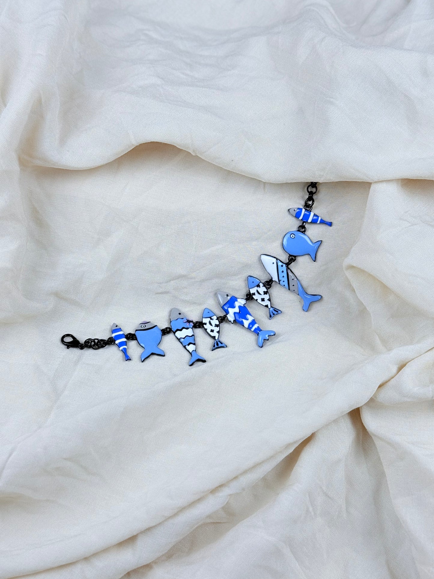 Pulsera Peces Azules