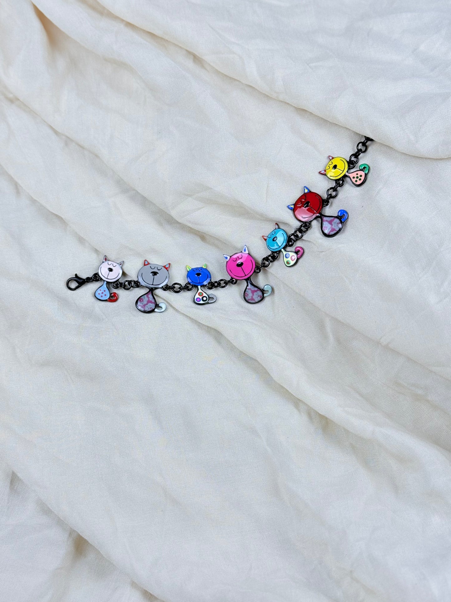 Pulsera Familia Gatuna Multicolor