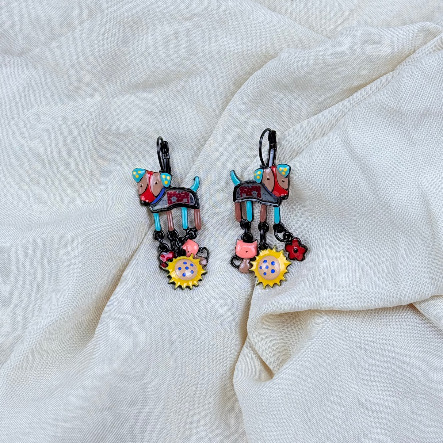 Pendientes Perrito de Verano