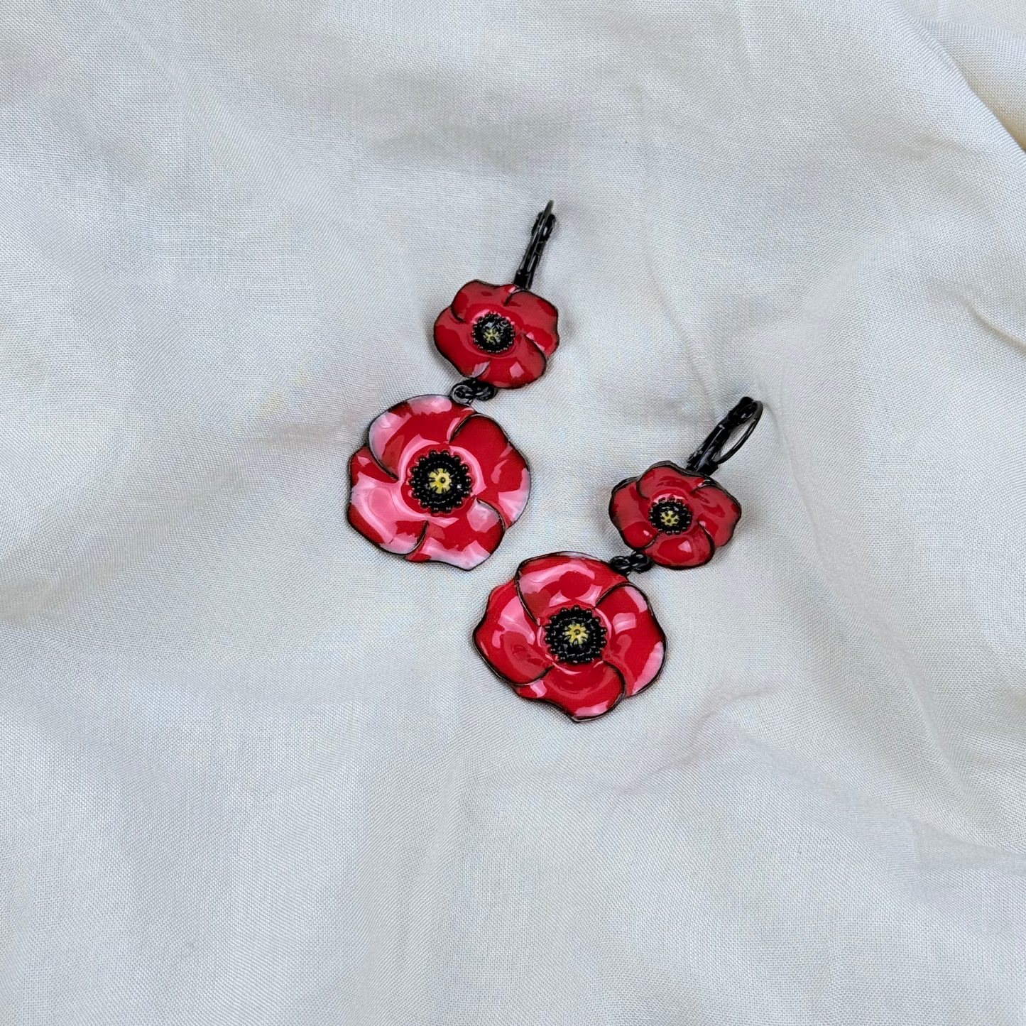Pendientes Amapolas Bailarinas