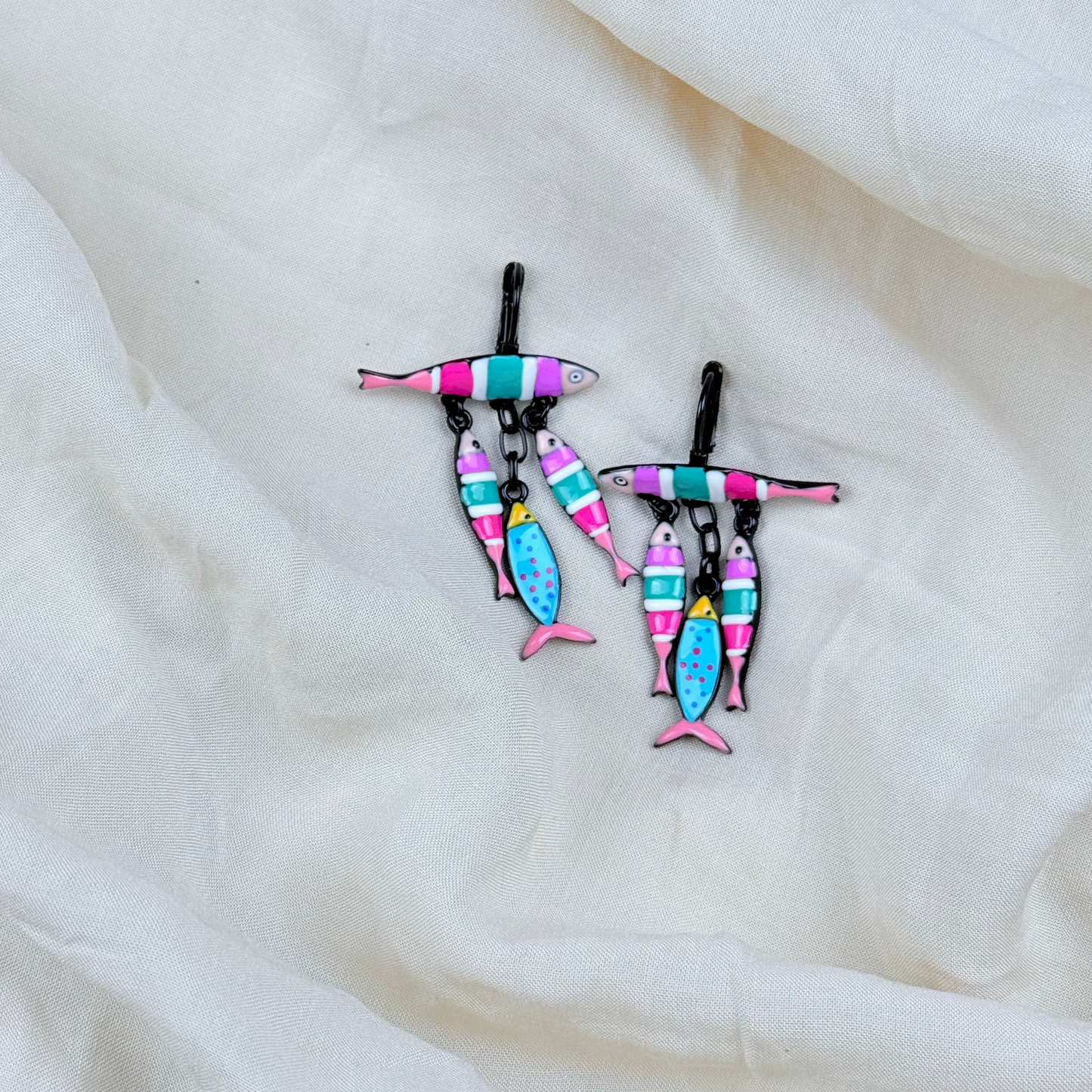 Pendientes Peces Colgantes