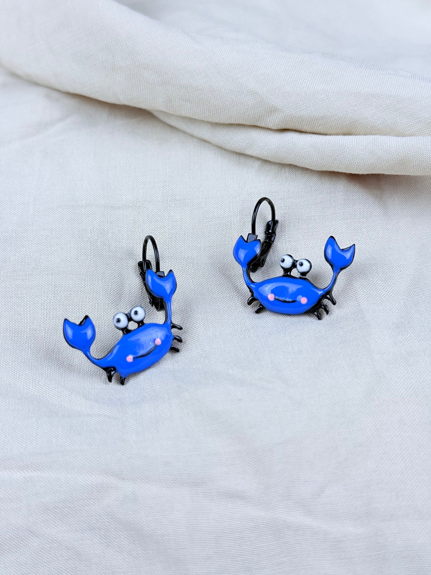 Pendientes Cangrejos Azules