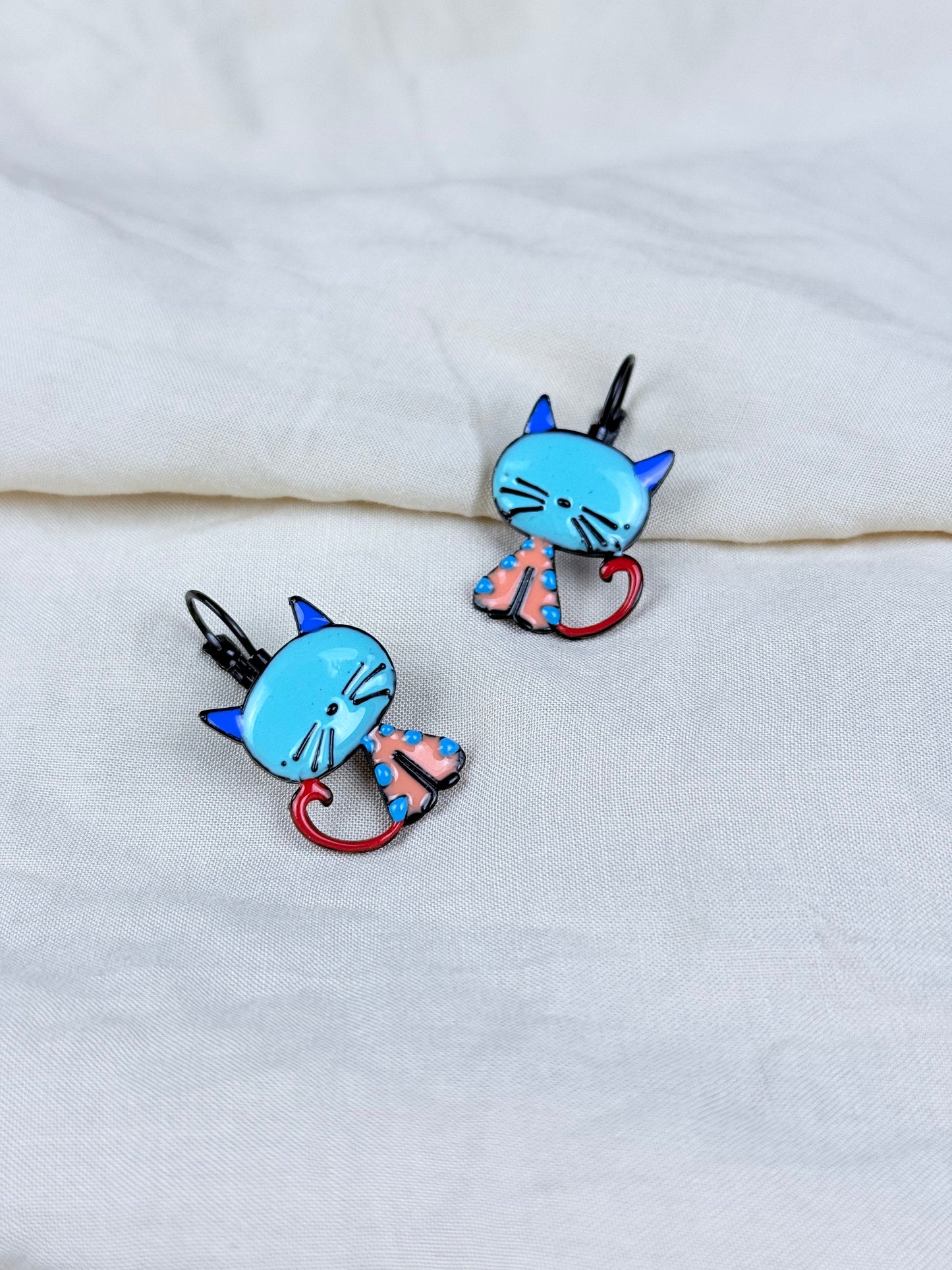 Pendientes Gato LLuna