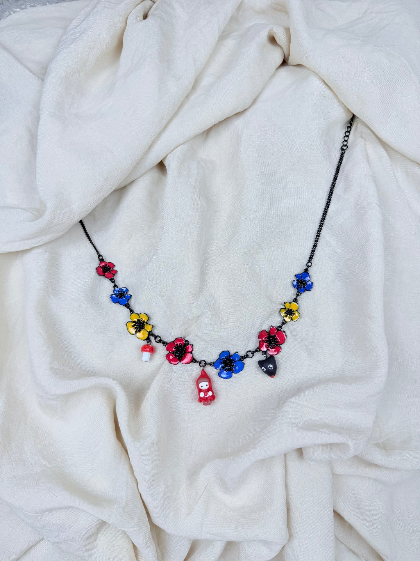 Collar Flores Del Bosque
