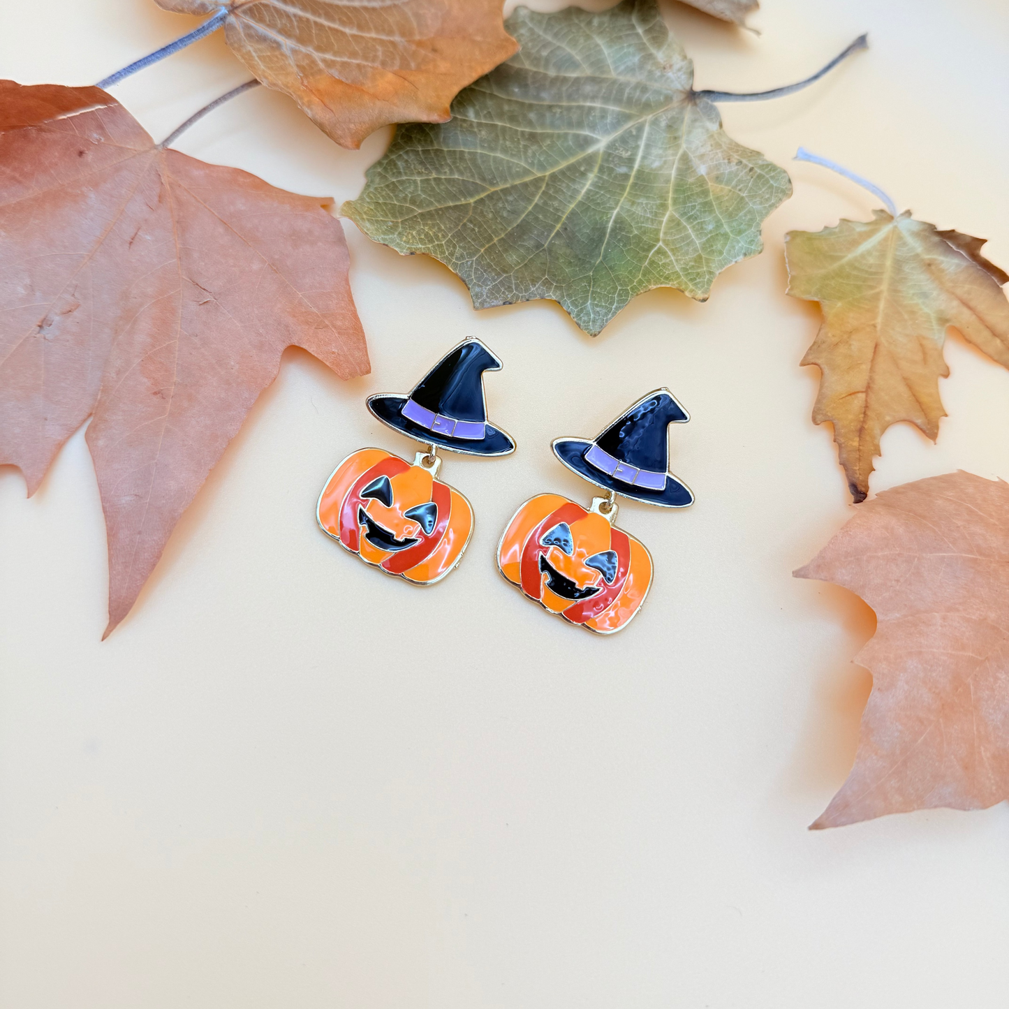 Pendientes Calabaza Hechicera