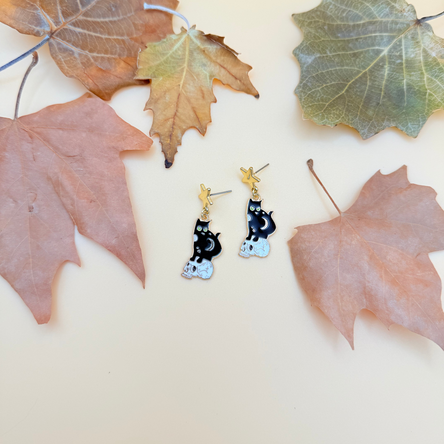 Pendientes Gato de Medianoche