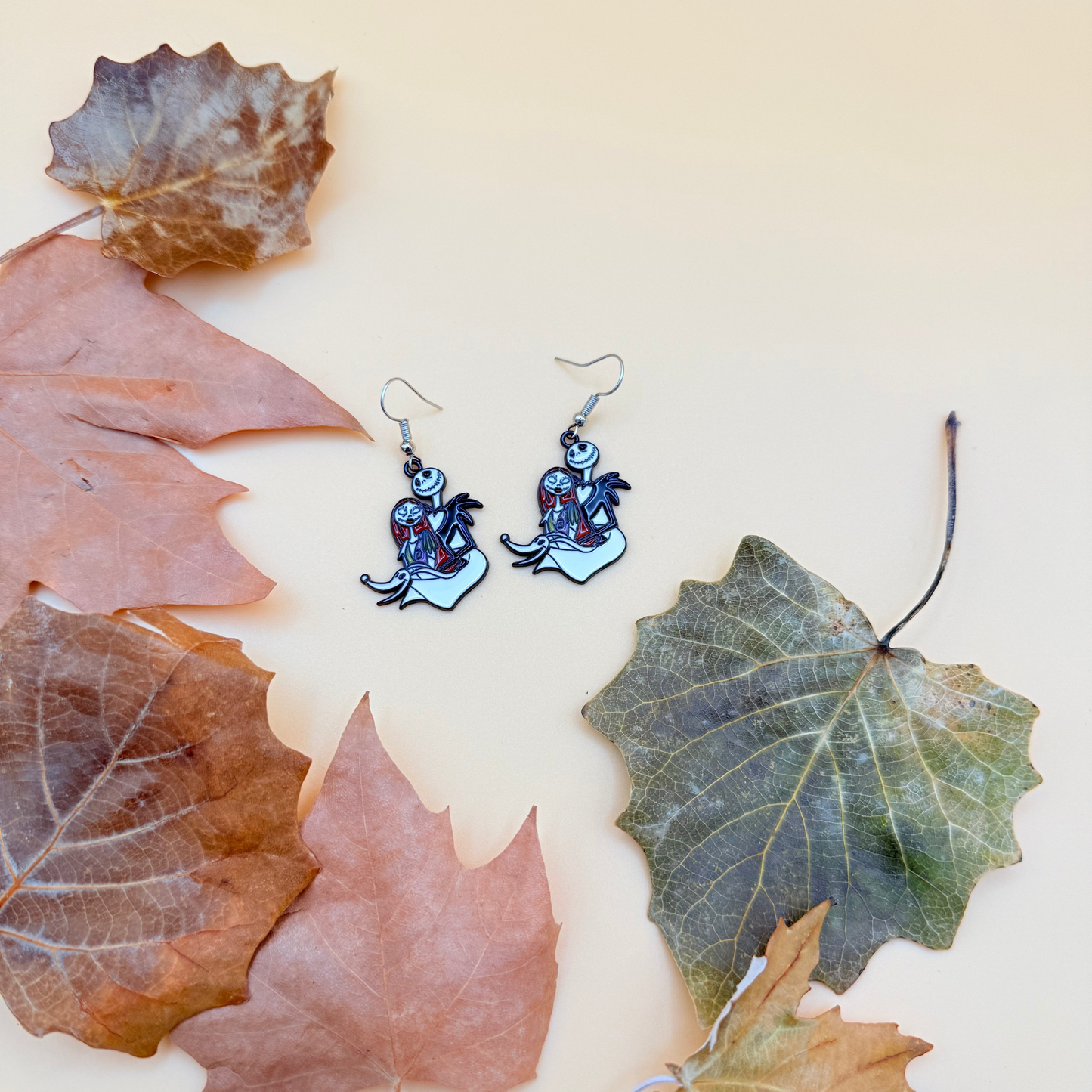 Pendientes Jack, Sally & Zero