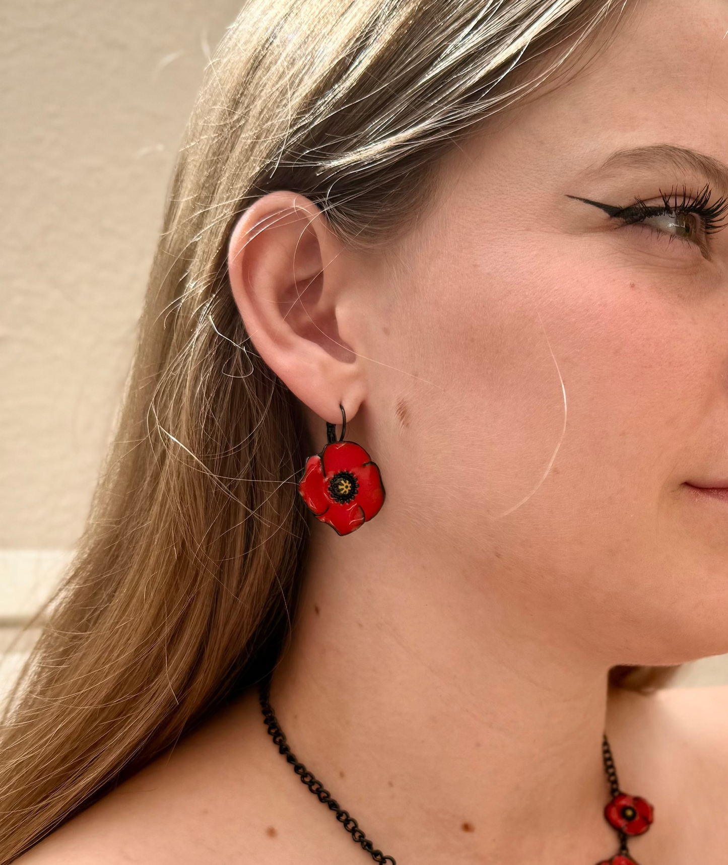 Pendientes Amapola