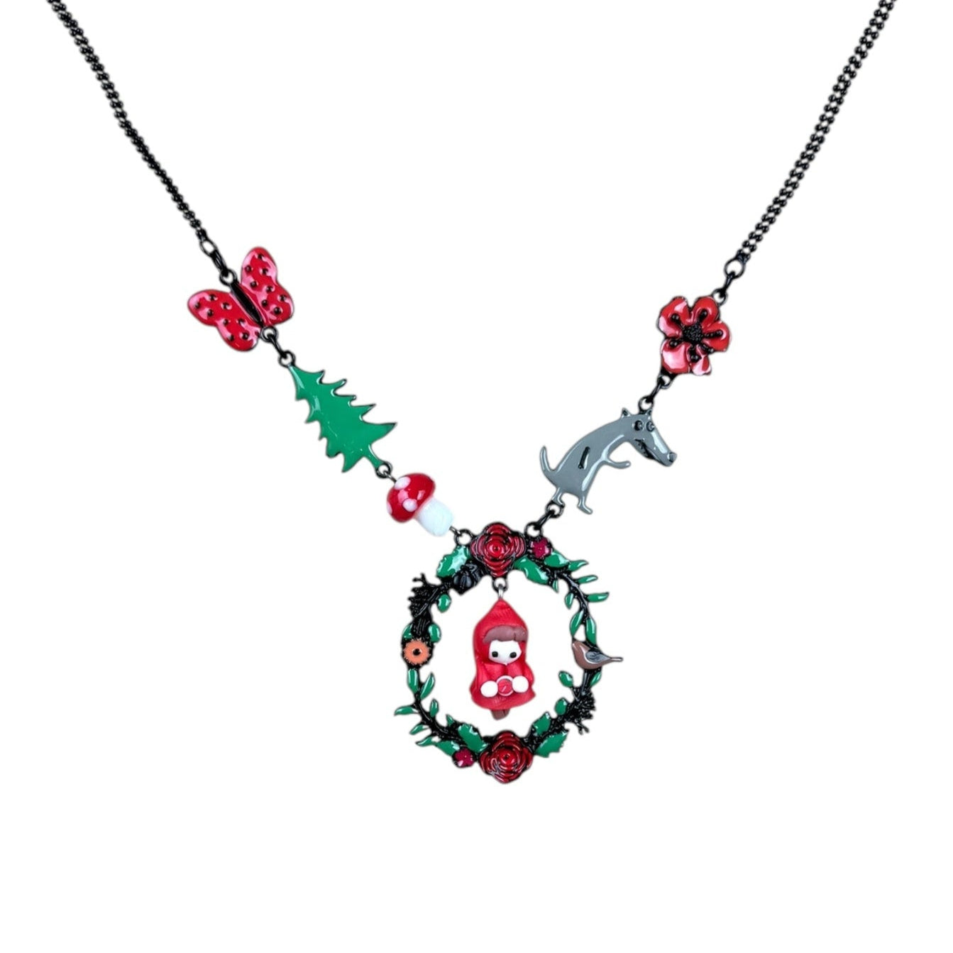 Collar Caperucita y el Bosque