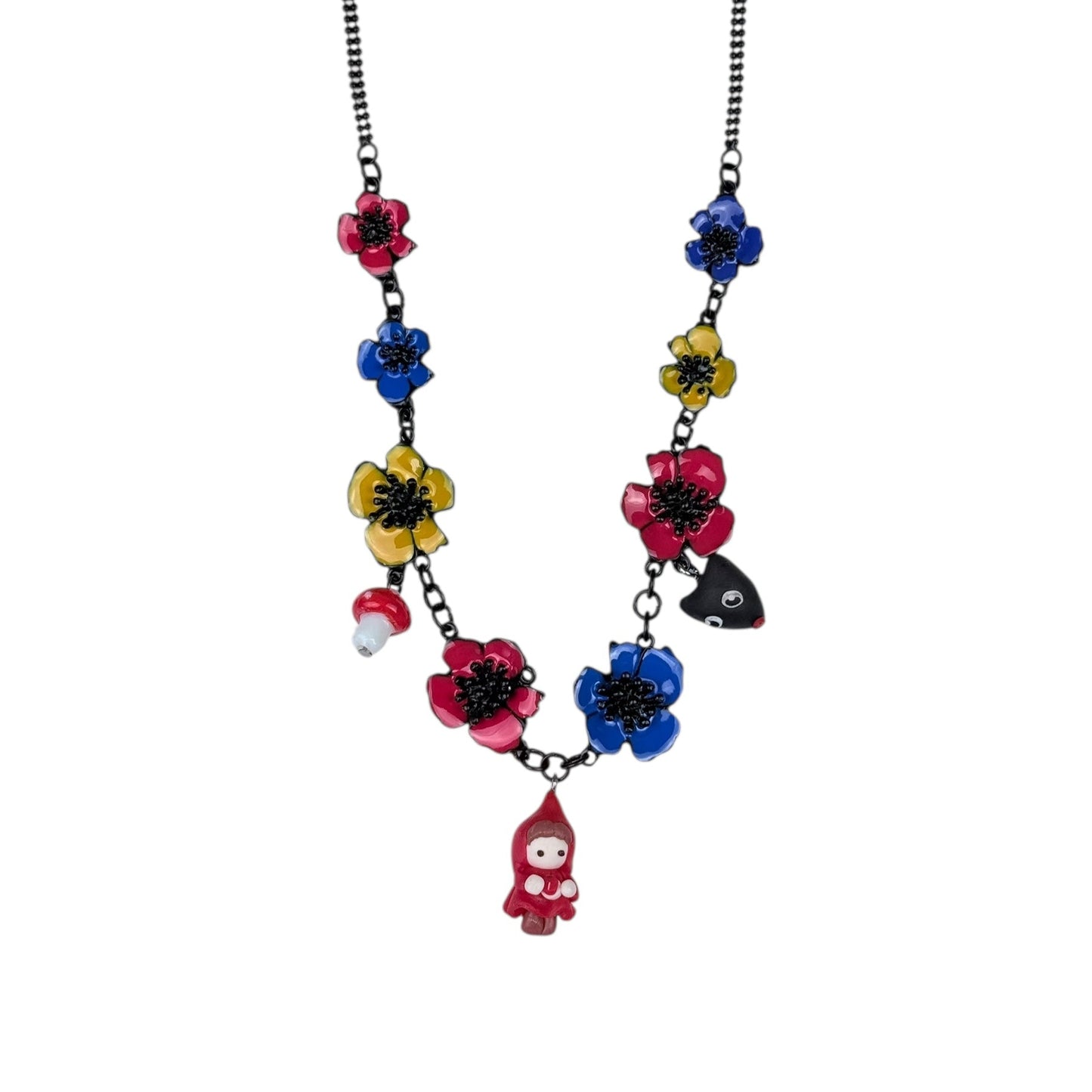 Collar Flores Del Bosque