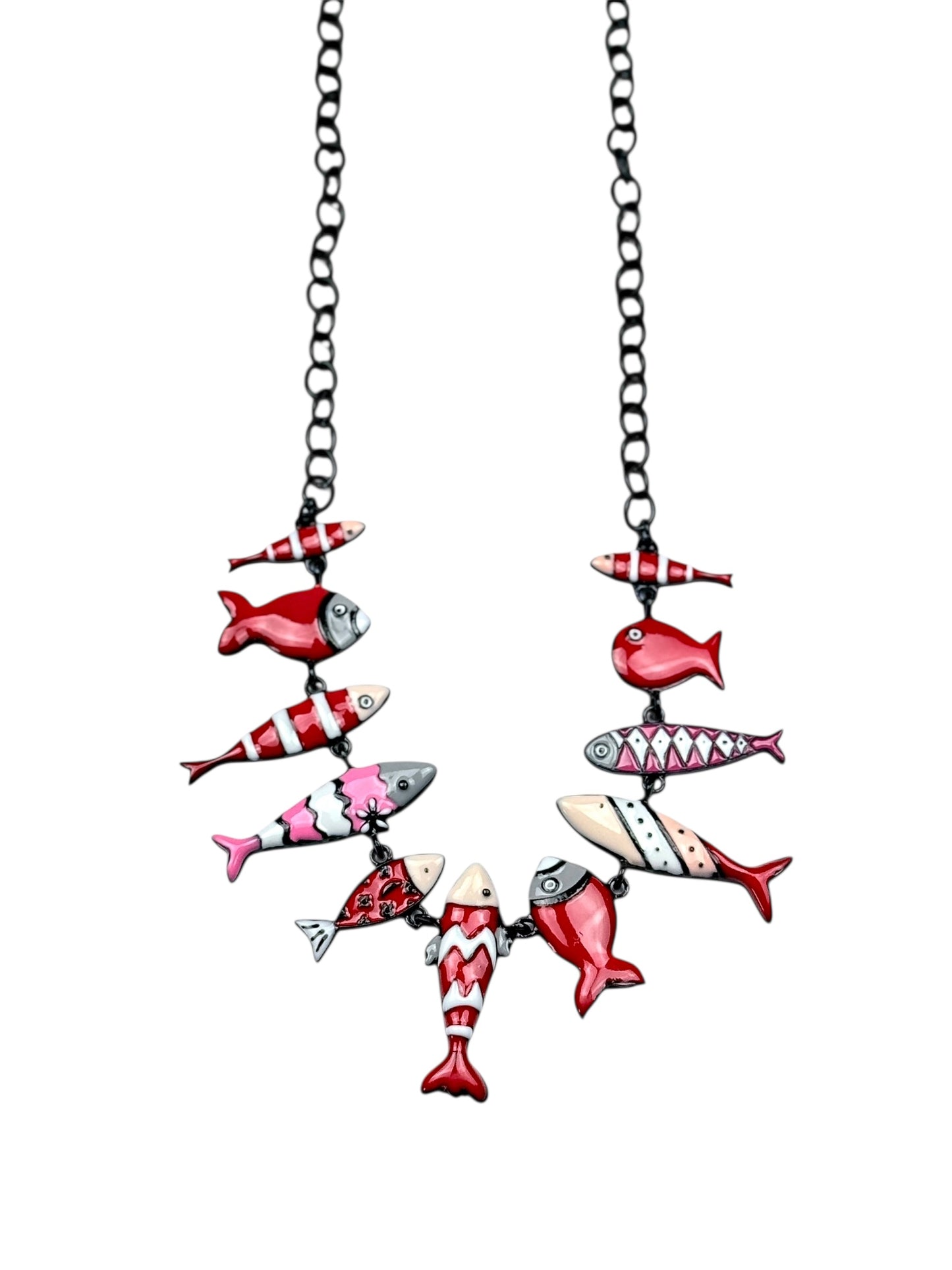 Collar Peces Rojos