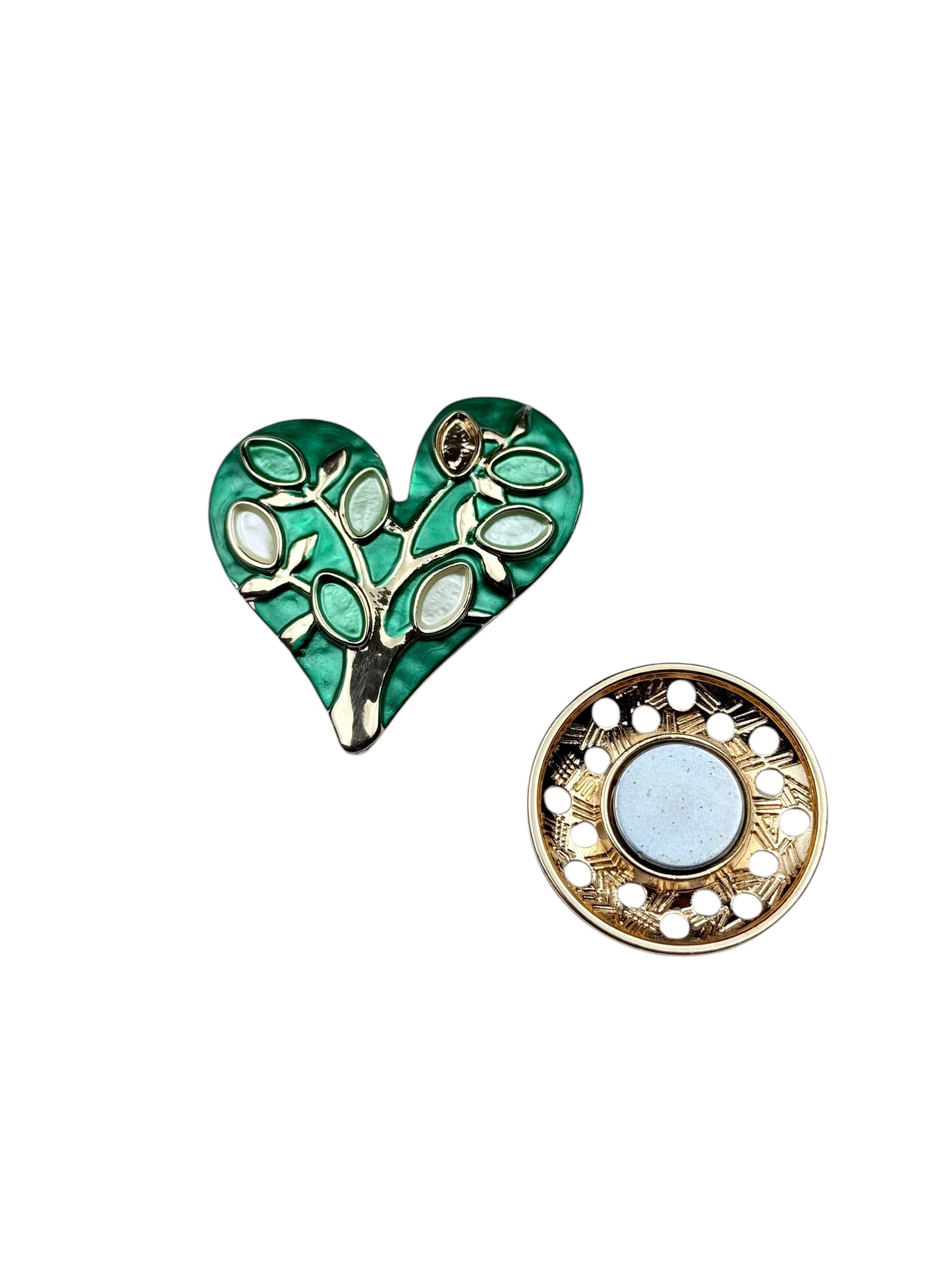 Broche Corazón del Árbol