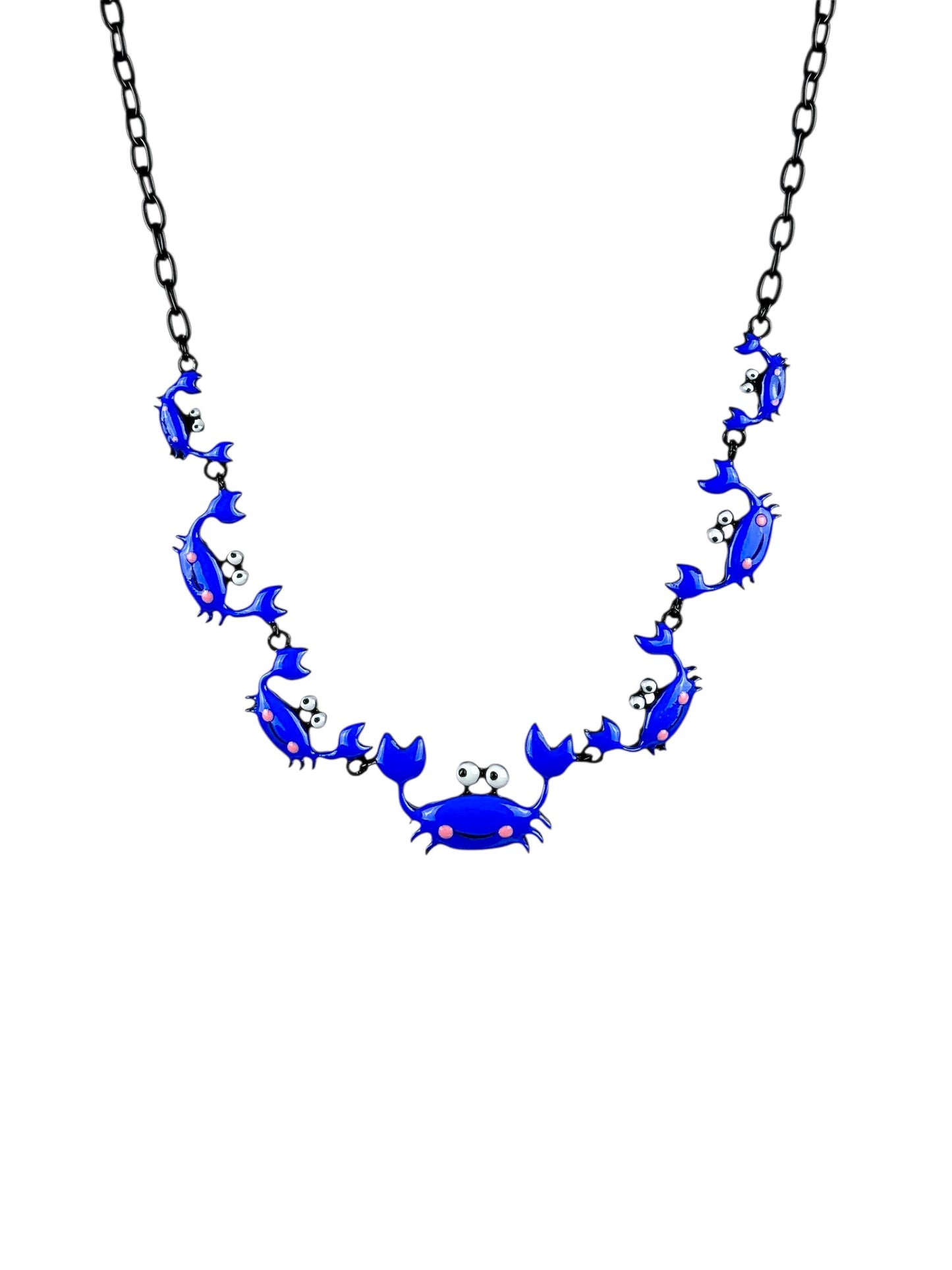 Collar Cangrejos Azules