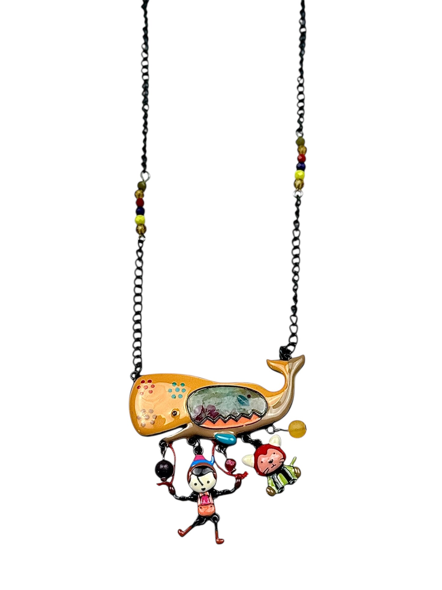 Collar Ballena Amarilla Pinocho