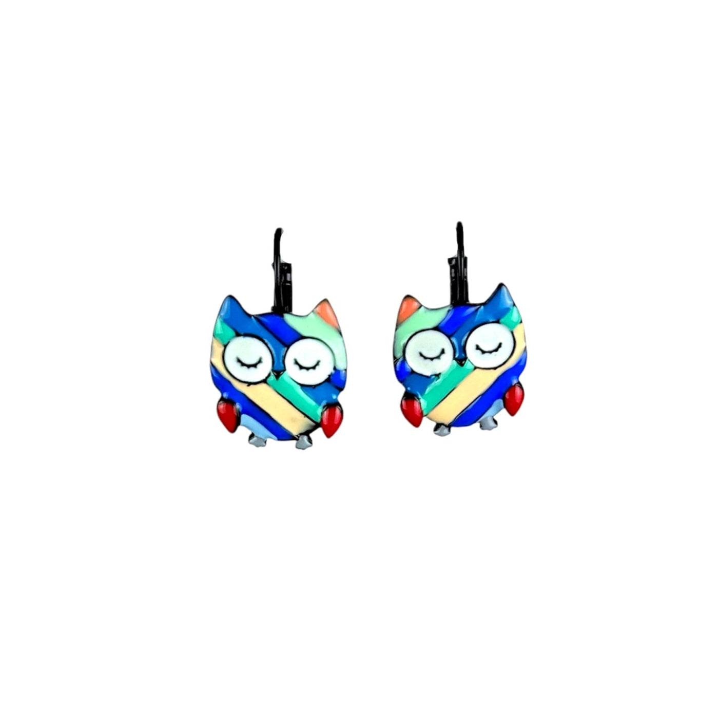 Pendientes Búho Rayado