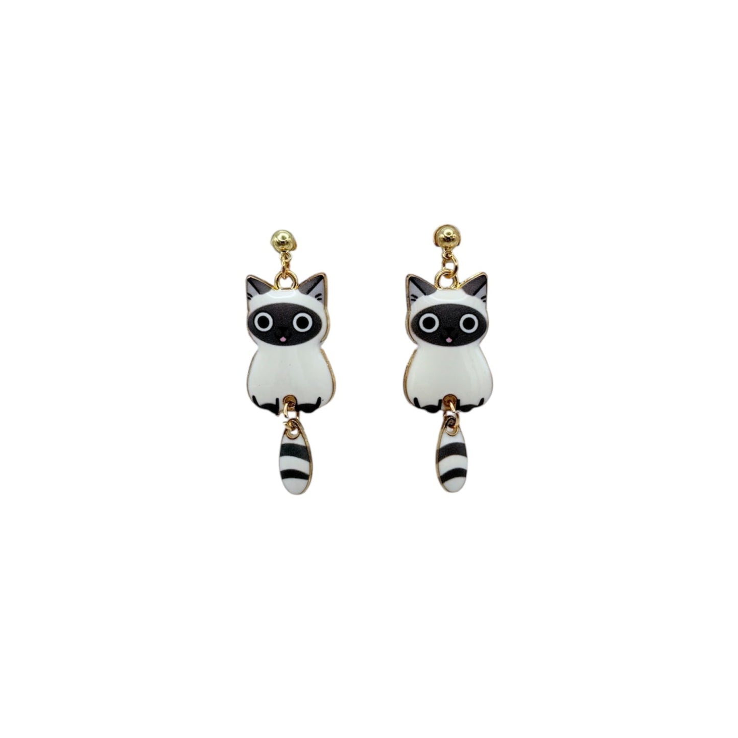 Pendientes Gato siamés