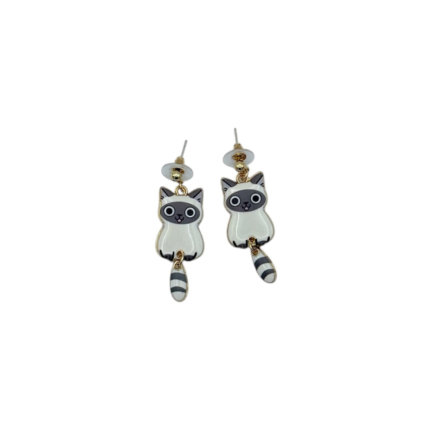 Pendientes Gato siamés