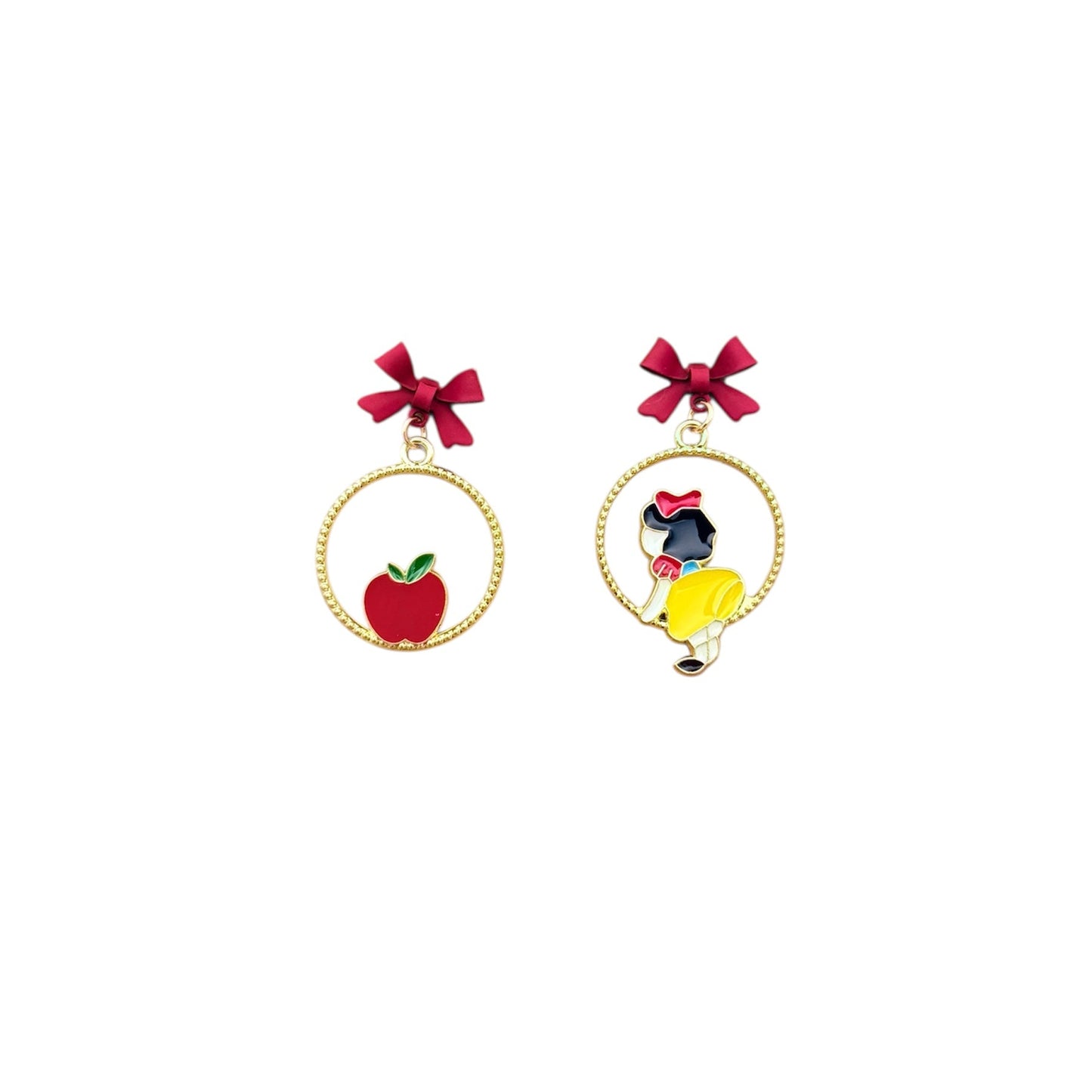 Pendientes Blancanieves