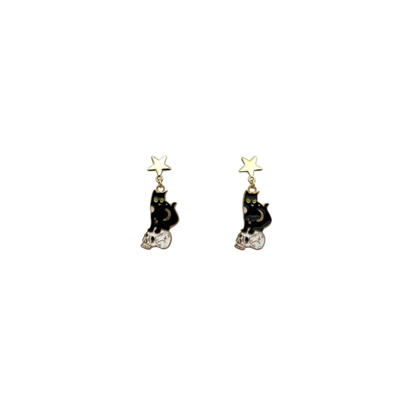 Pendientes Gato de Medianoche