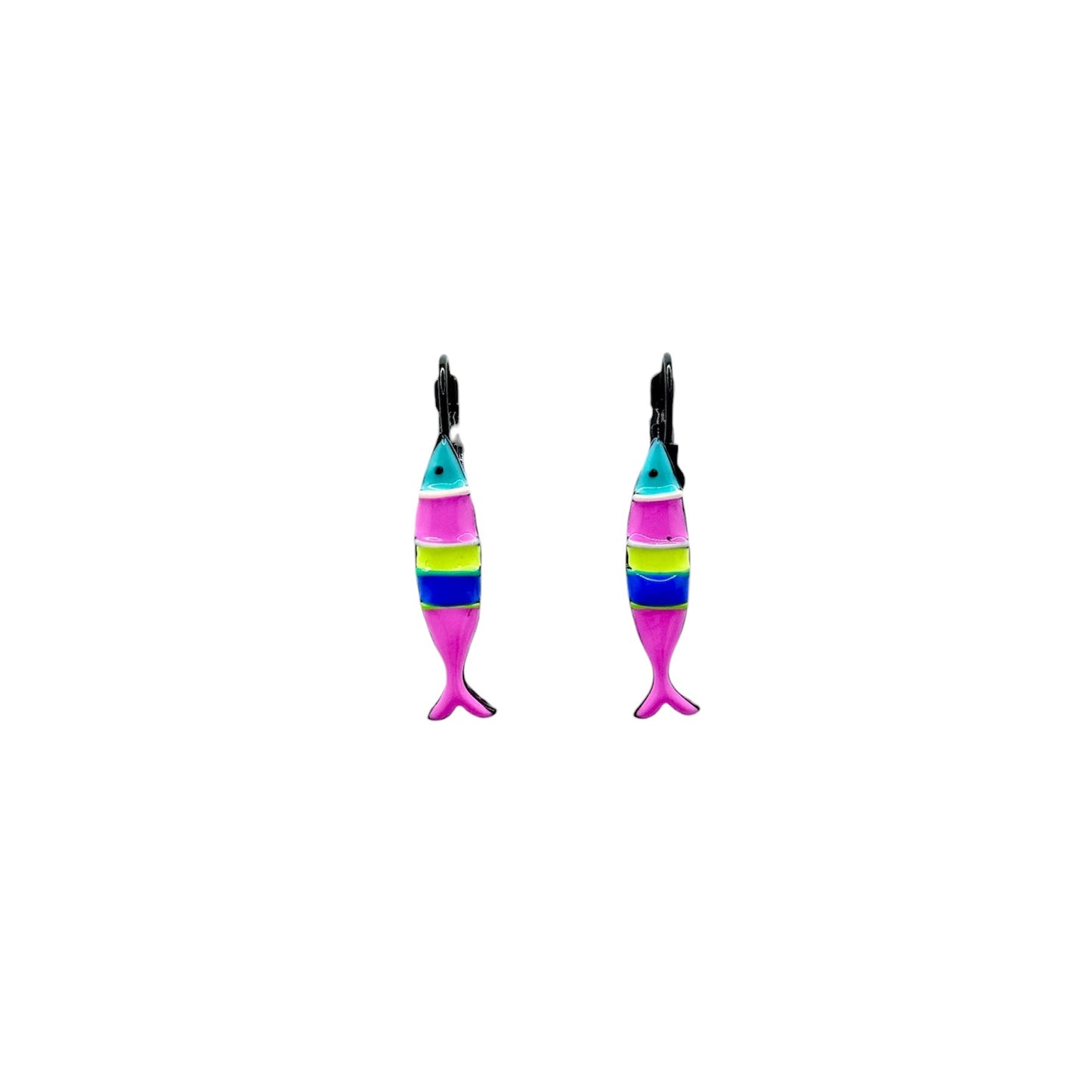 Pendientes Peces rosados