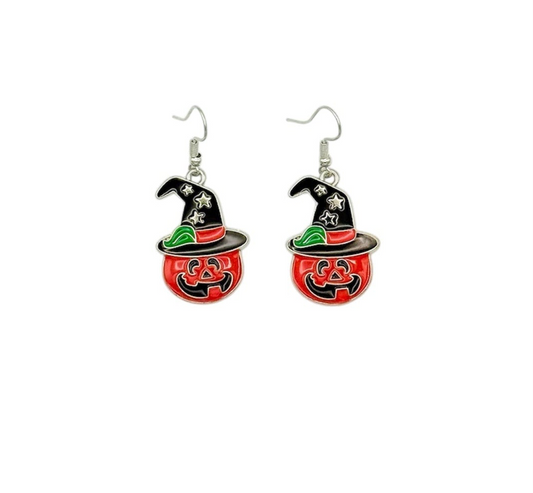 Pendientes Noche de Calabazas