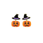 Pendientes Calabaza Hechicera