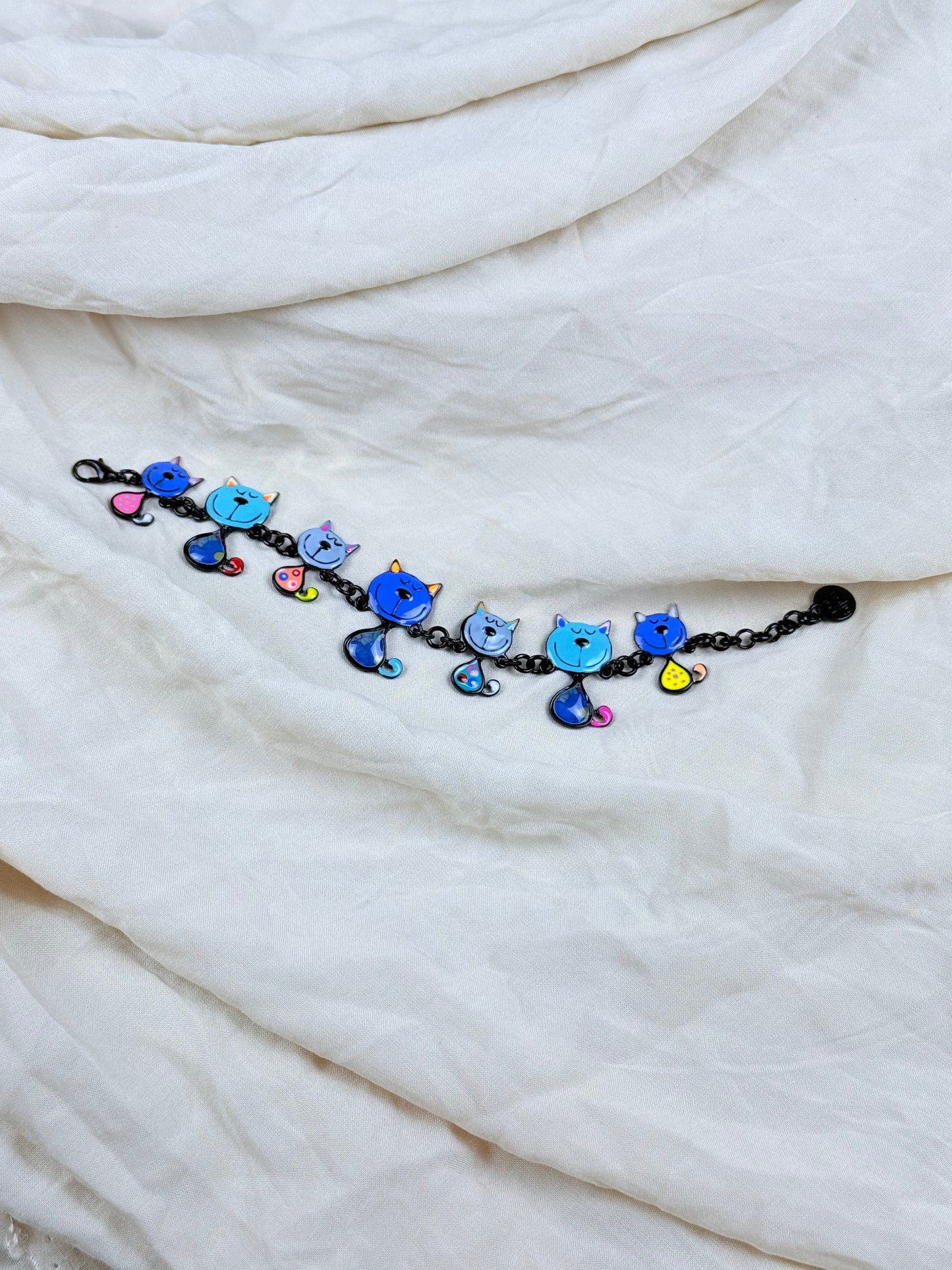 Bracciale Famiglia di Gatti Blu