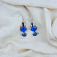 Blaue Happy Cats Ohrringe