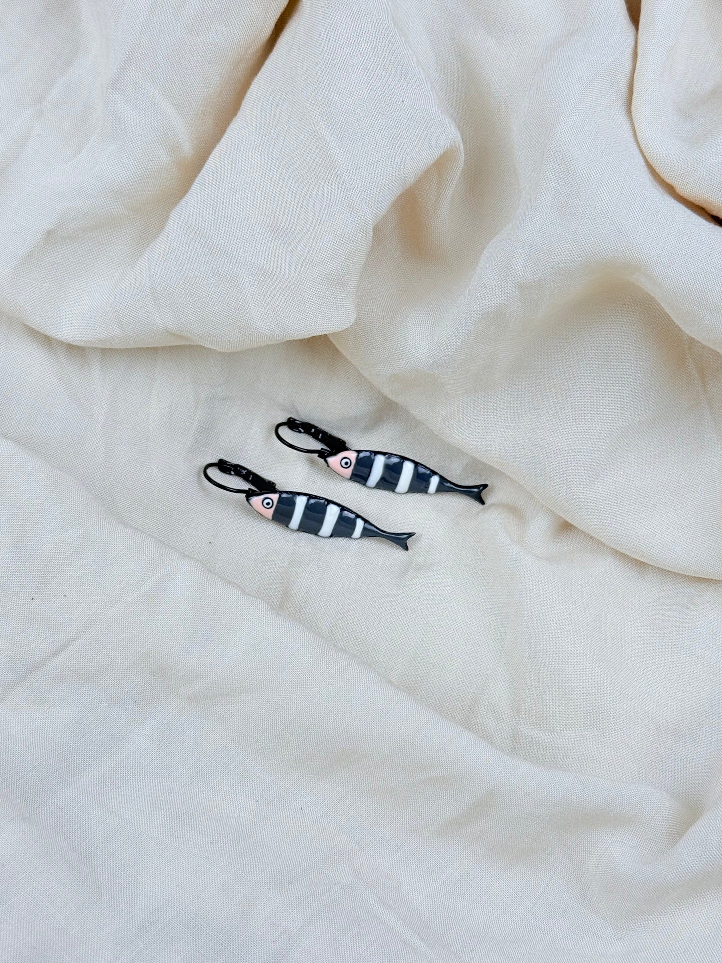 Pendientes Peces Rayados