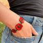 Pulsera amapolas