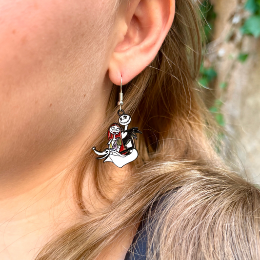 Pendientes Jack, Sally & Zero