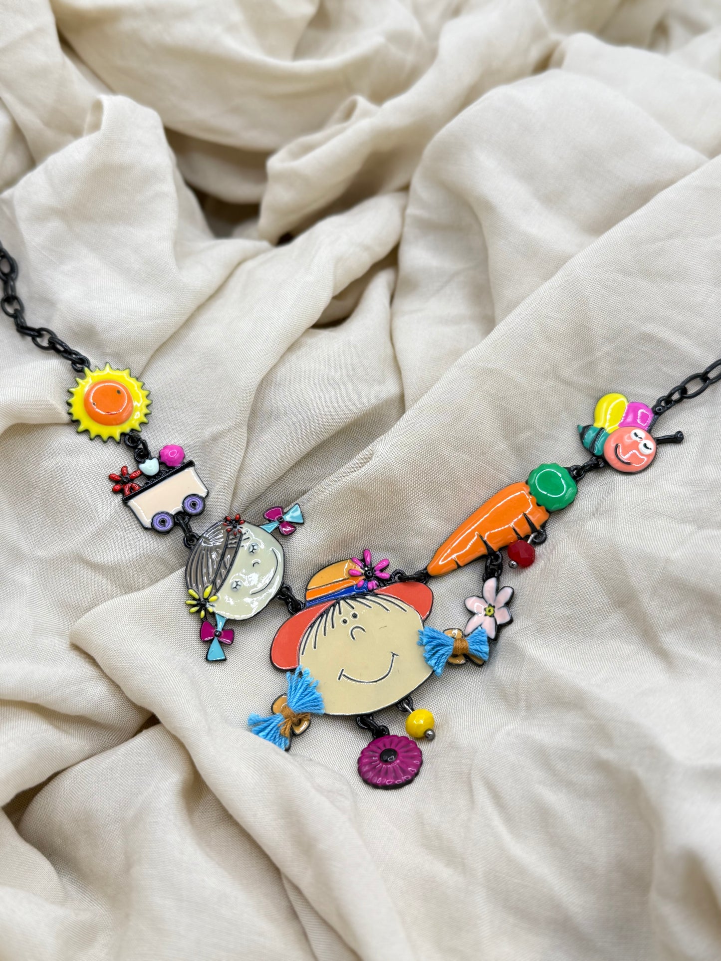 Collar Primavera con Pippi