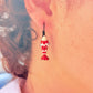 Pendientes pececillo rayado
