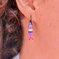 Pendientes peces rosados