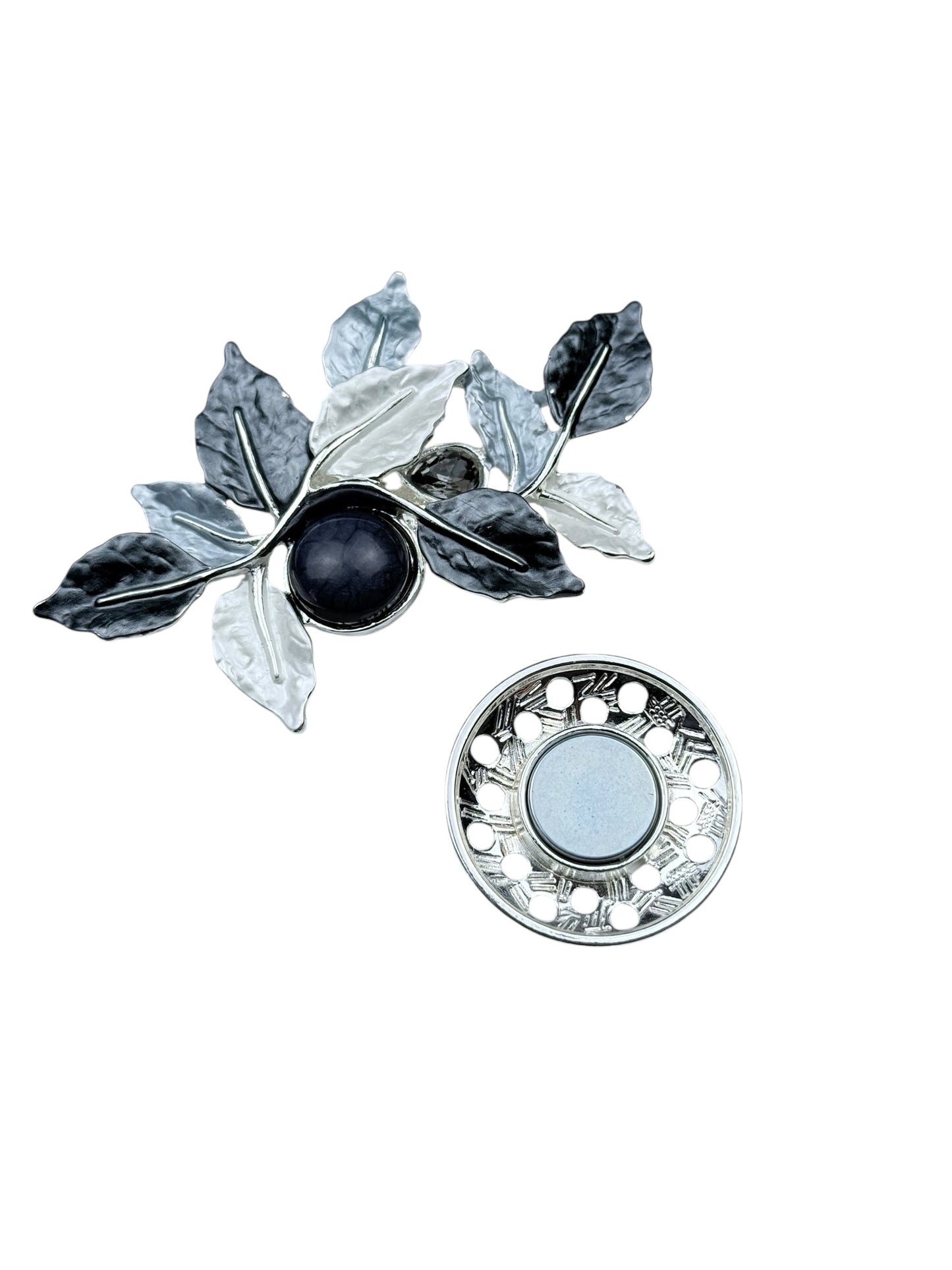 Broche Hojas