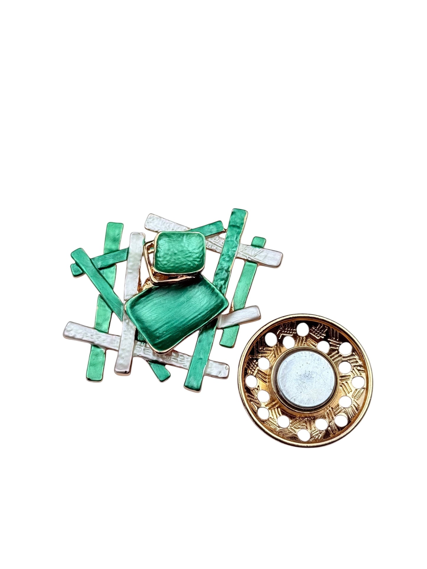 Broche Rayado