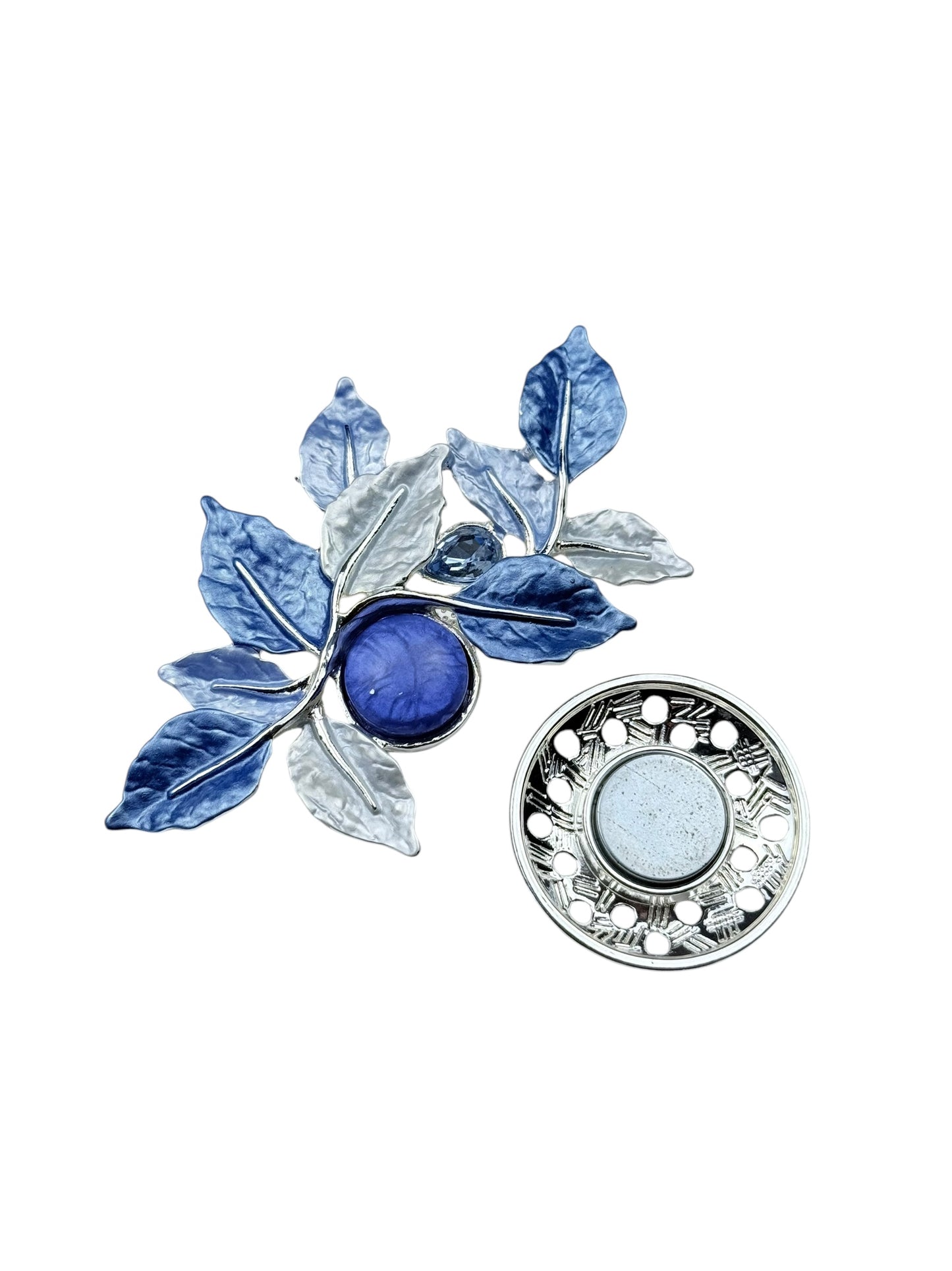 Broche Hojas