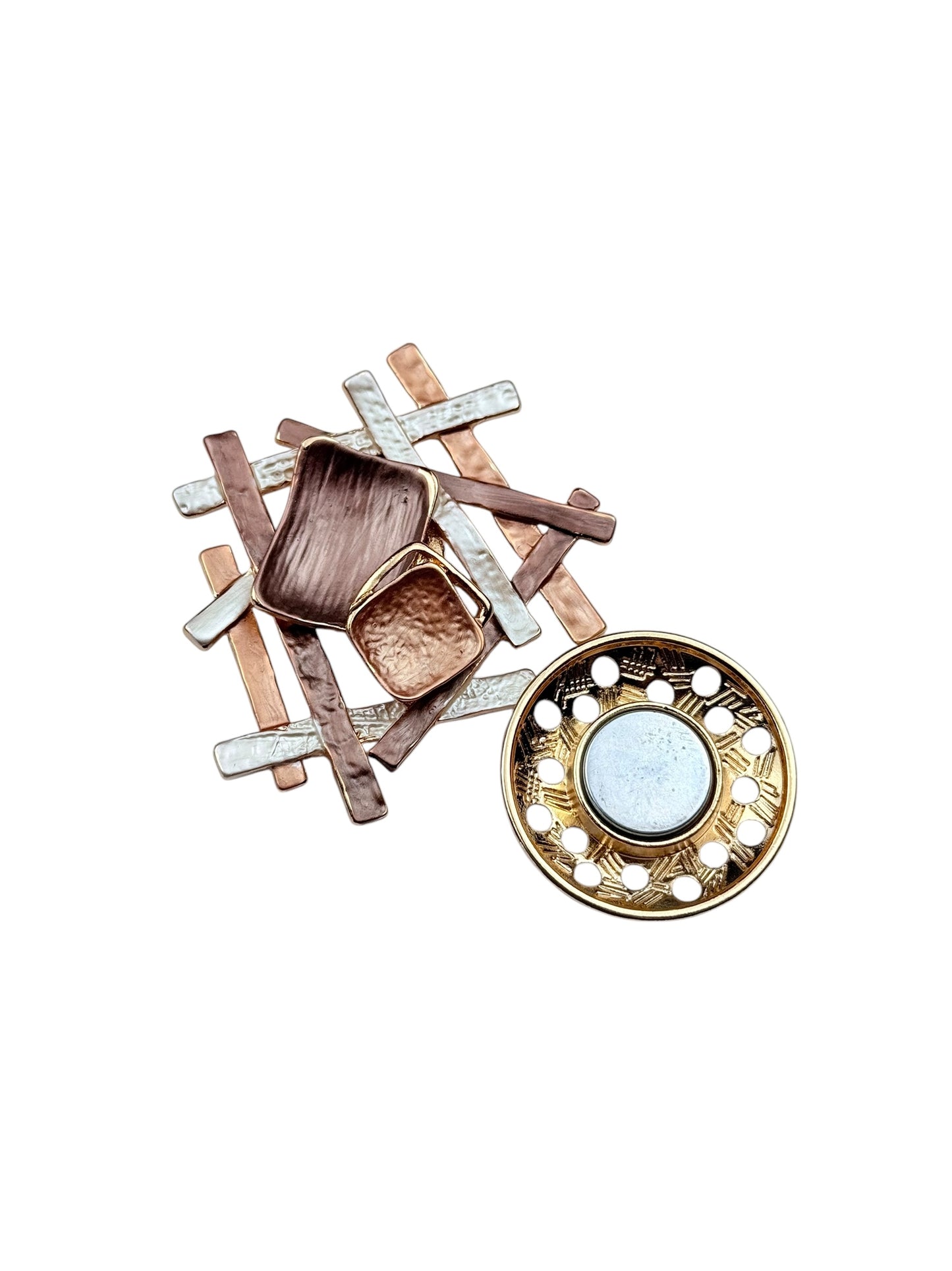 Broche Rayado