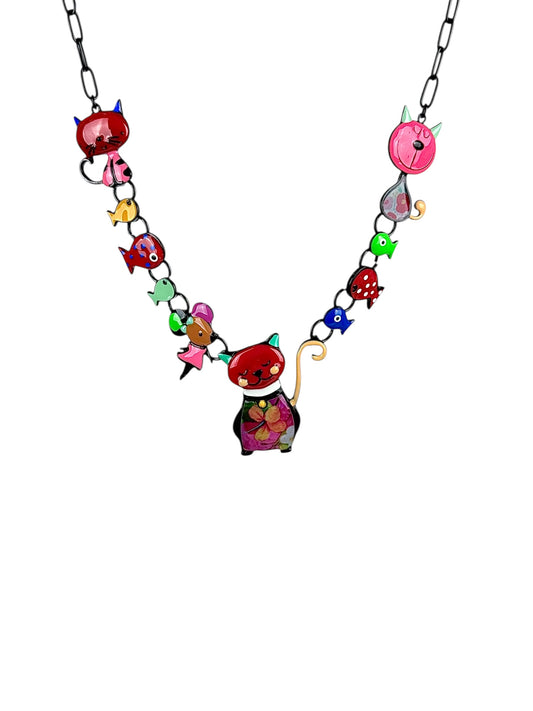 Collana di gatti del Mar Rosso