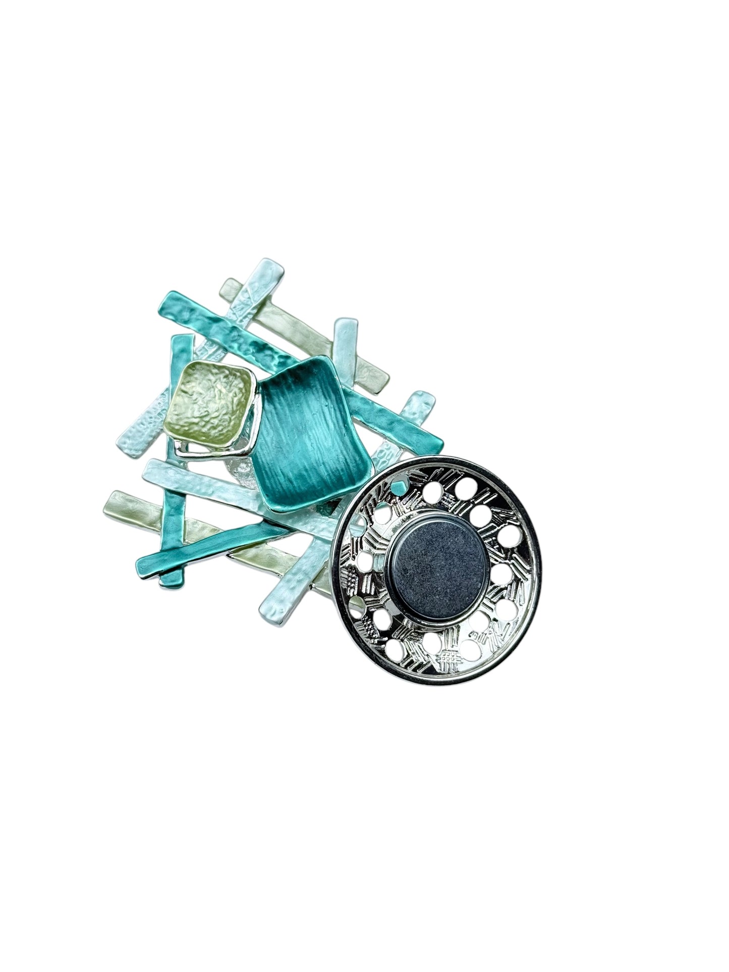 Broche Rayado