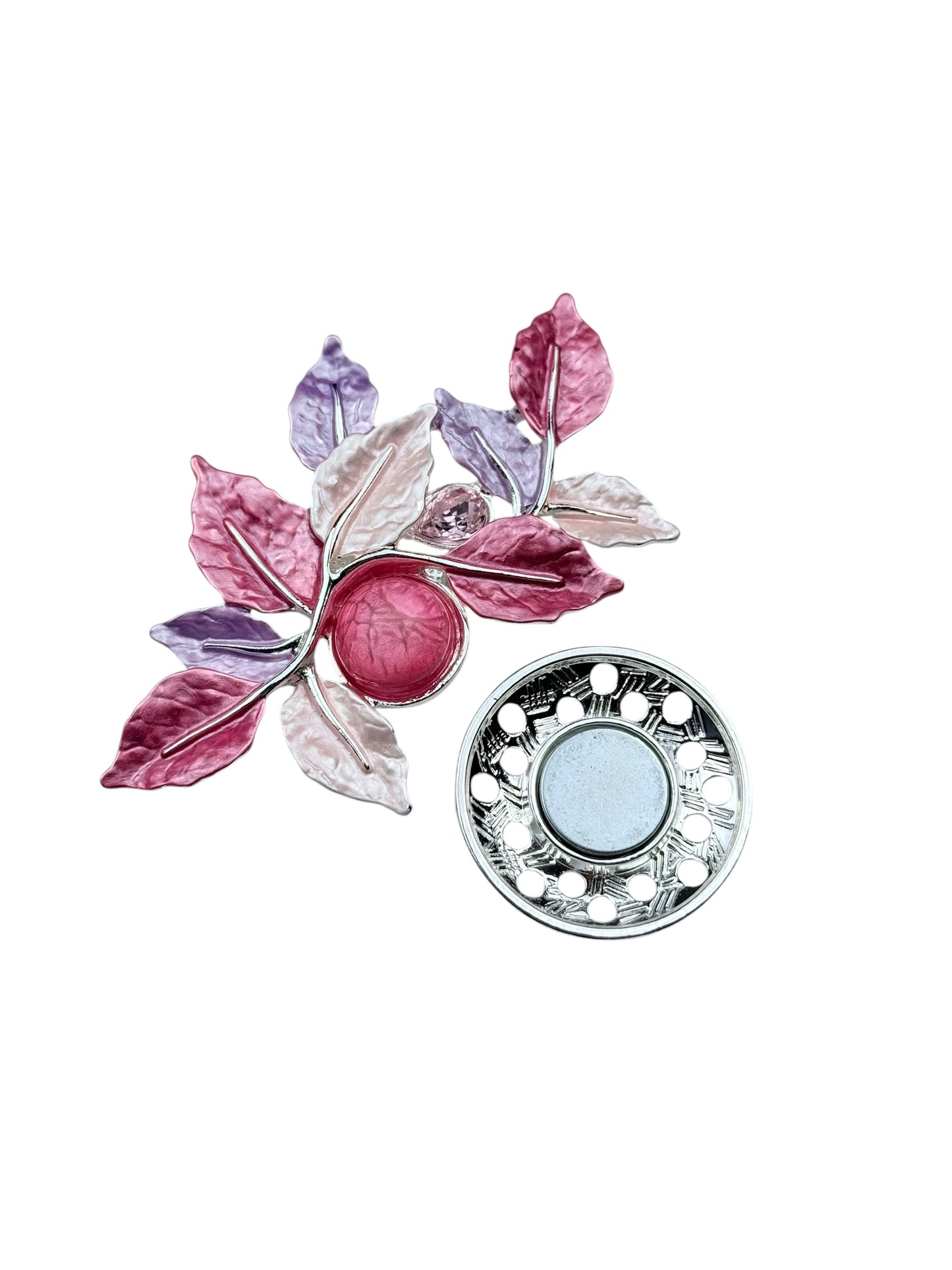 Broche Hojas