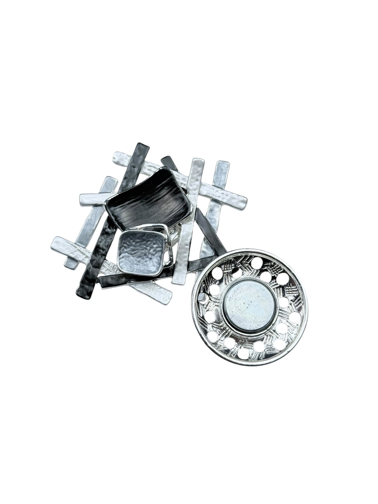 Broche Rayado