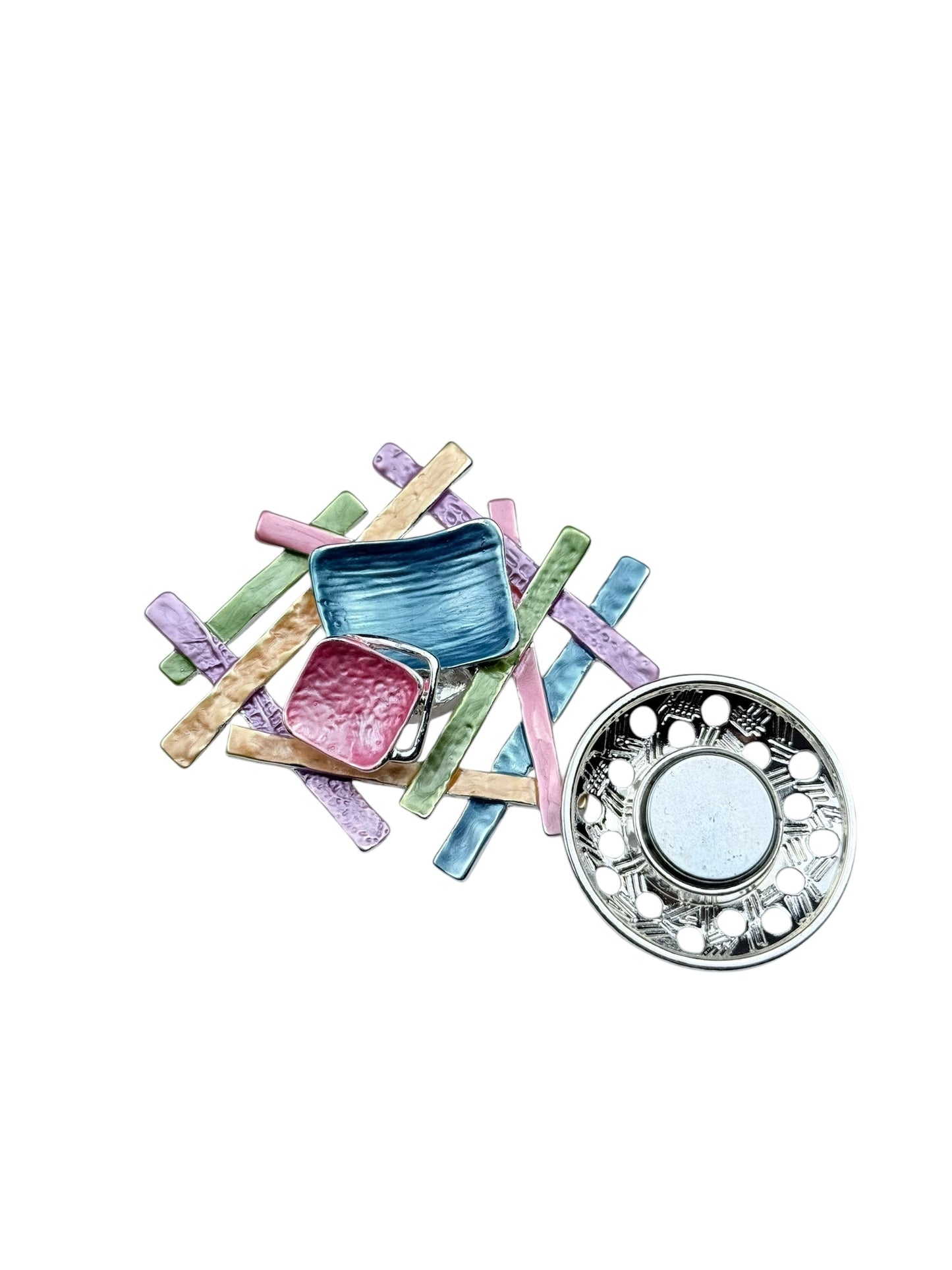 Broche Rayado