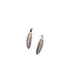 Pendientes Helecho Lila