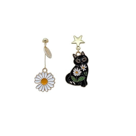 Pendientes Gato margarita