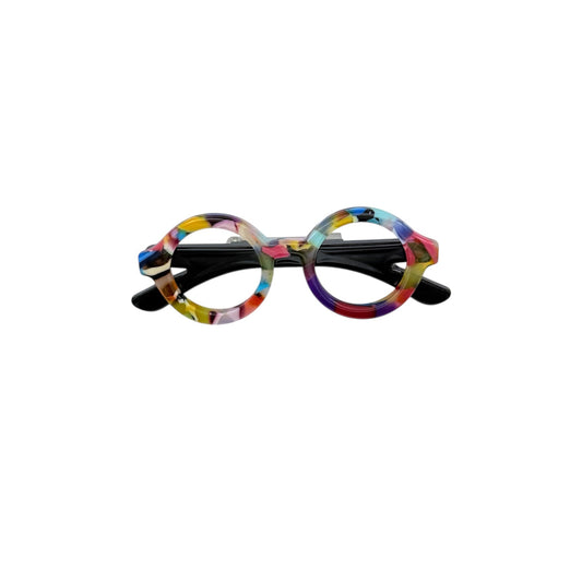 Broche gafitas multicolor