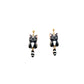 Pendientes Gato Tuxedo